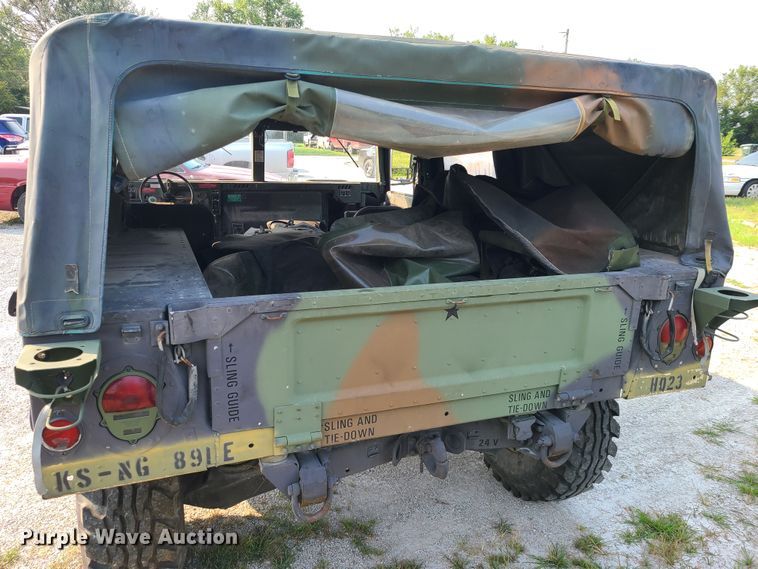 image for item L1282 Am General HMMWV M998 SUV