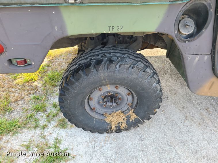 image for item L1282 Am General HMMWV M998 SUV