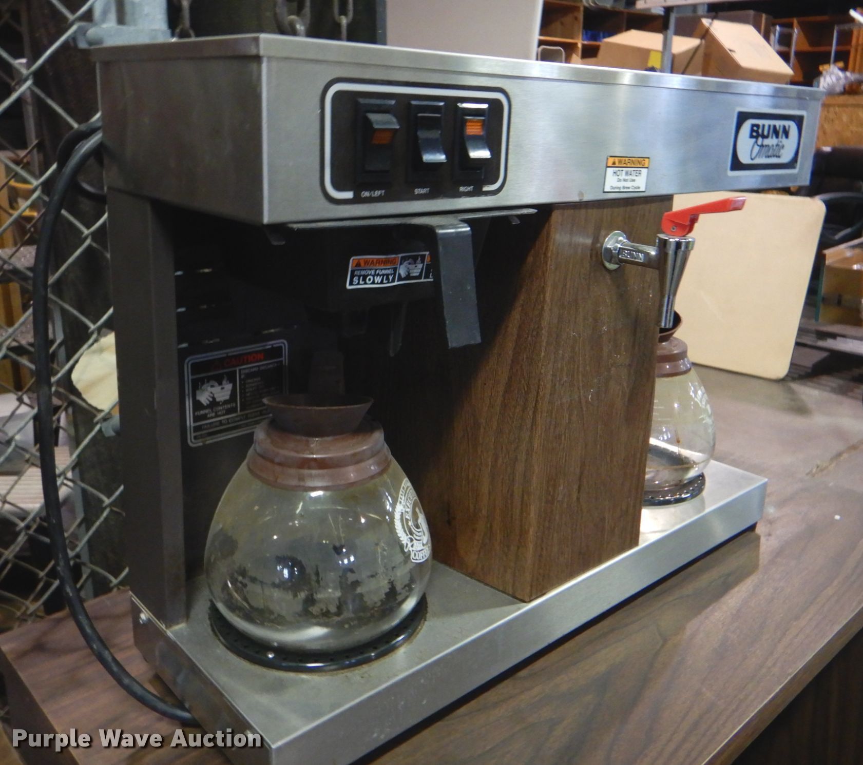 Bunn Omatic double coffee maker in Tulsa, OK Item ID9052 sold