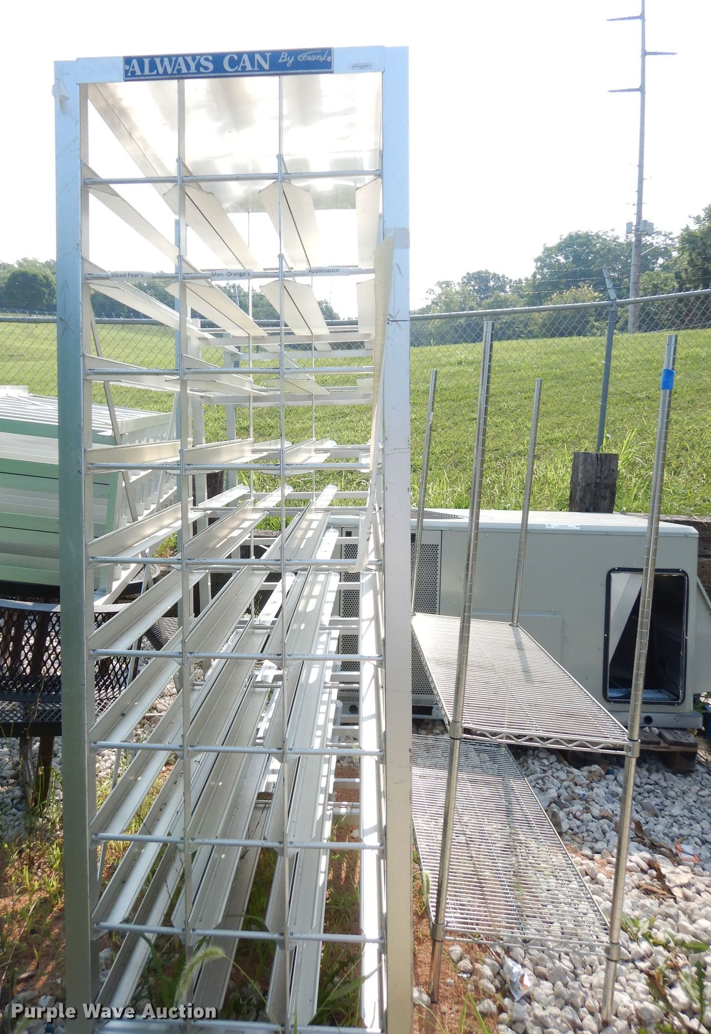 (5) shelving units in Kansas City, KS Item KM9366 sold Purple Wave