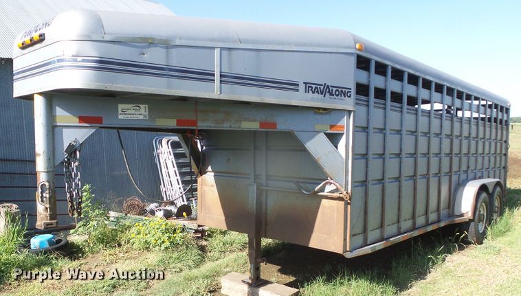 image for item DI5680 1998 Travalong  livestock trailer