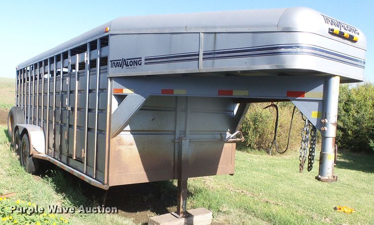 image for item DI5680 1998 Travalong  livestock trailer