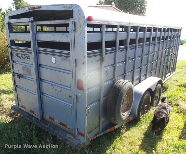 image for item DI5680 1998 Travalong  livestock trailer