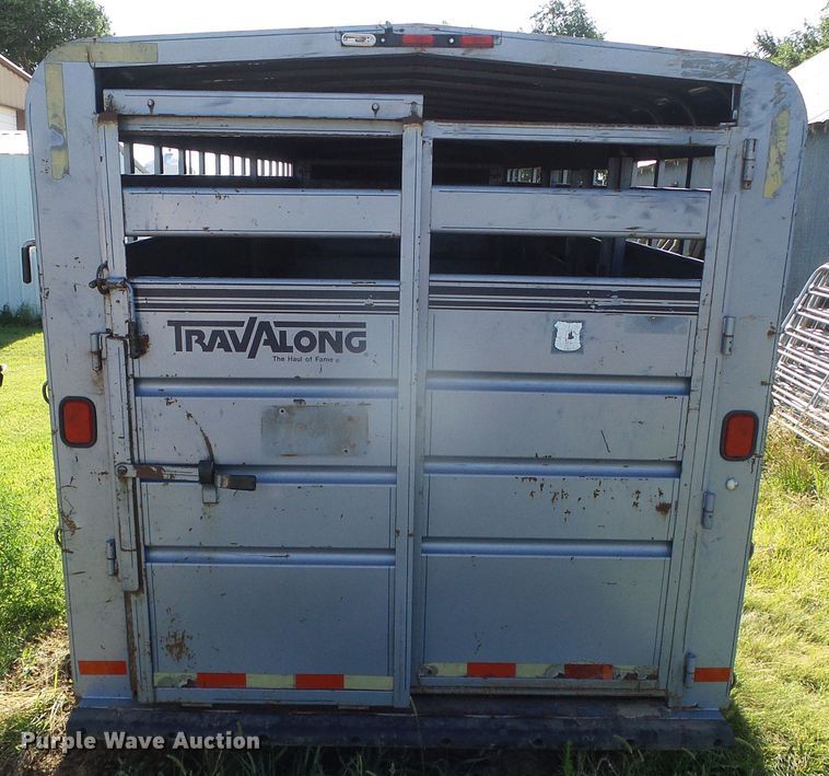 image for item DI5680 1998 Travalong  livestock trailer