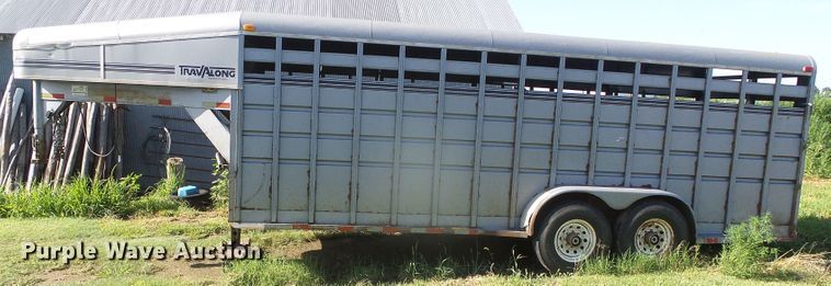 image for item DI5680 1998 Travalong  livestock trailer