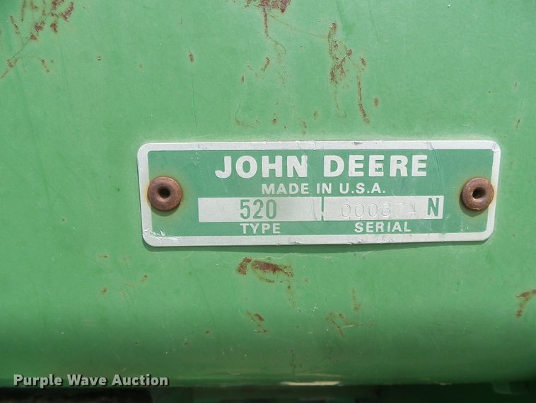image for item DI5687 John Deere 520  grain drill