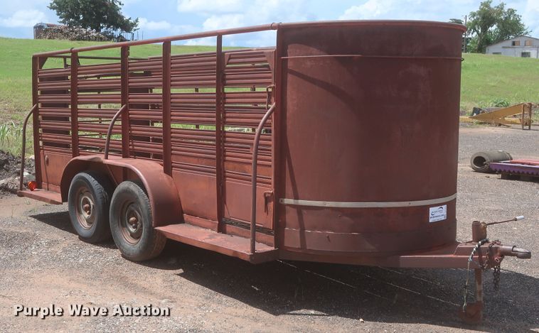image for item DJ1934 W-W  livestock trailer