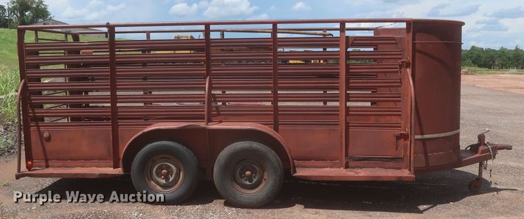 image for item DJ1934 W-W  livestock trailer