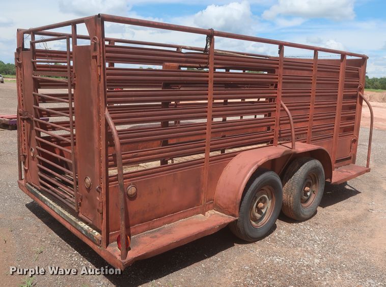 image for item DJ1934 W-W  livestock trailer