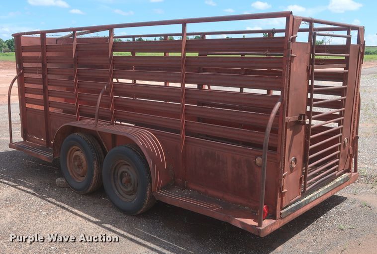 image for item DJ1934 W-W  livestock trailer