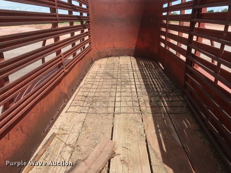 image for item DJ1934 W-W  livestock trailer