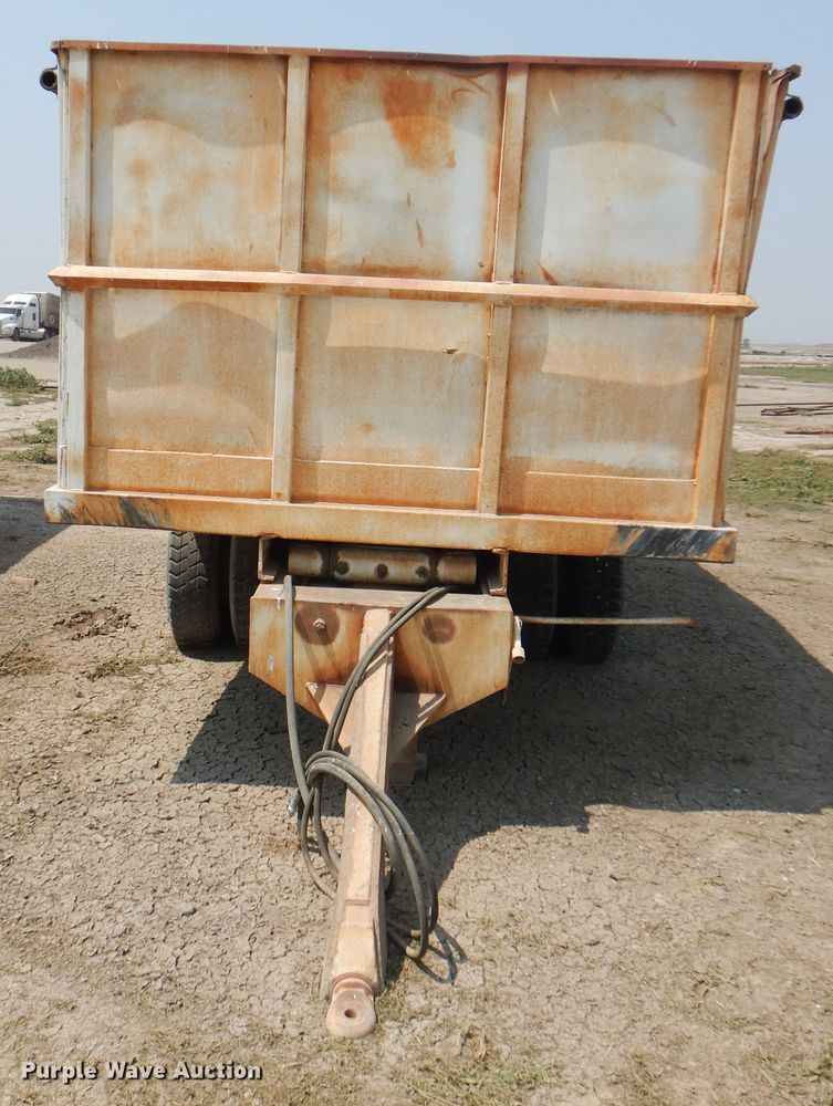 image for item DK8130 Shop built dump trailer
