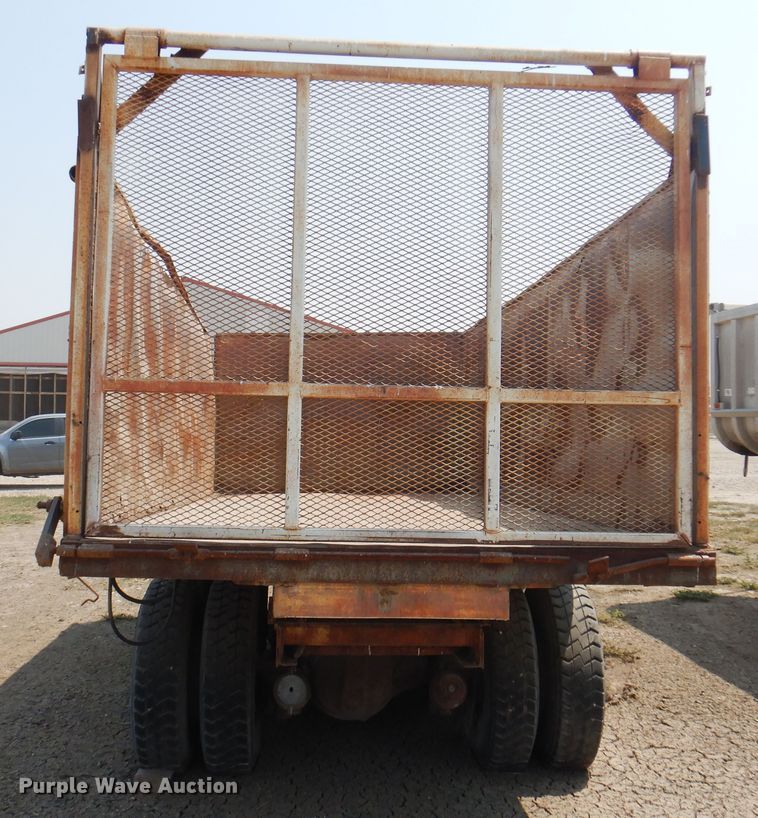 image for item DK8130 Shop built dump trailer