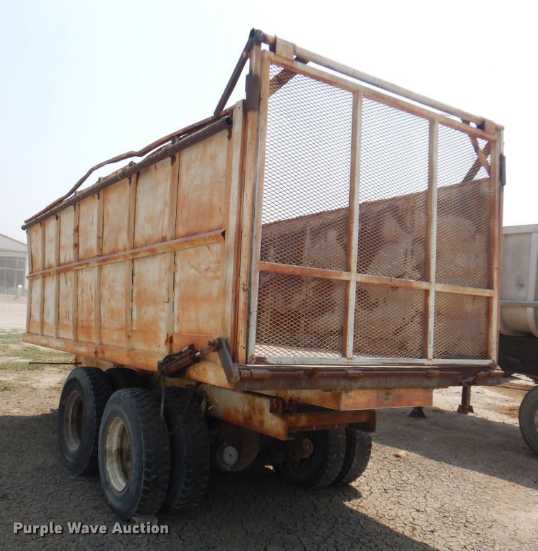 image for item DK8130 Shop built dump trailer