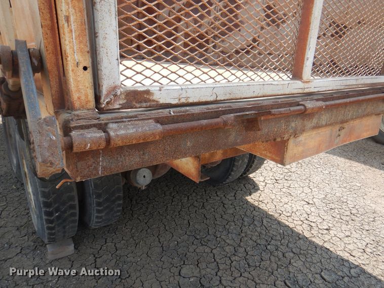 image for item DK8130 Shop built dump trailer