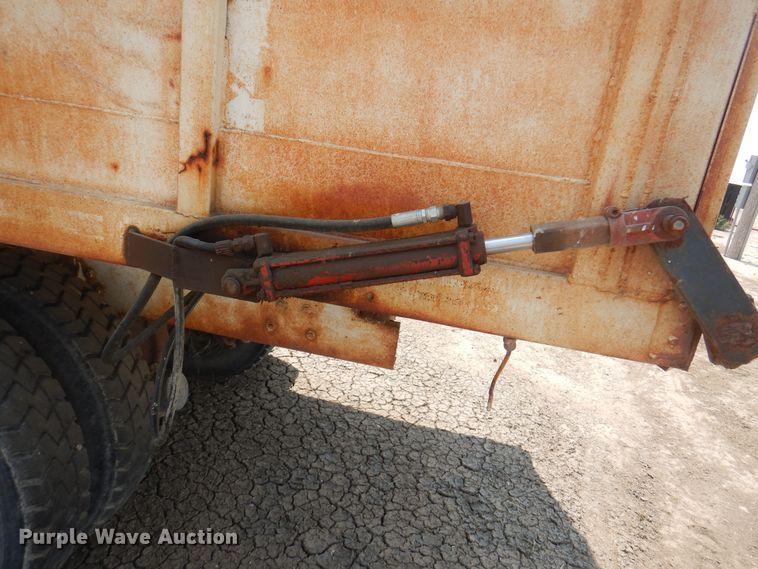 image for item DK8130 Shop built dump trailer