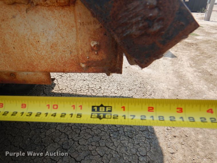 image for item DK8130 Shop built dump trailer