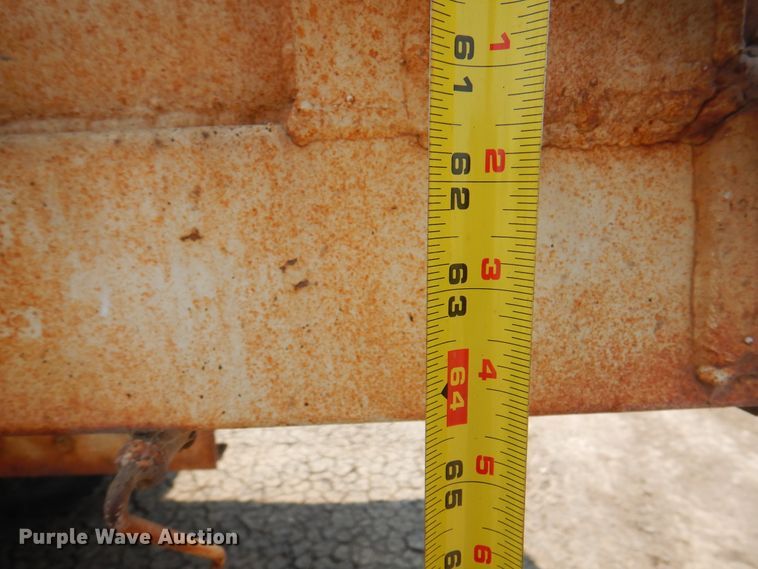 image for item DK8130 Shop built dump trailer