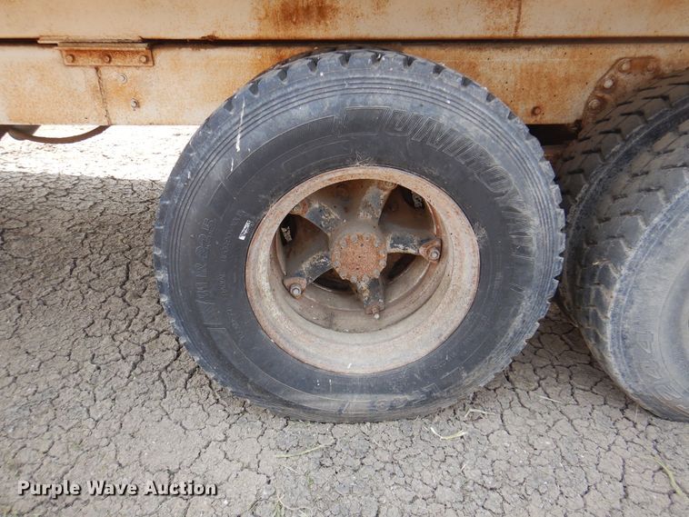 image for item DK8130 Shop built dump trailer