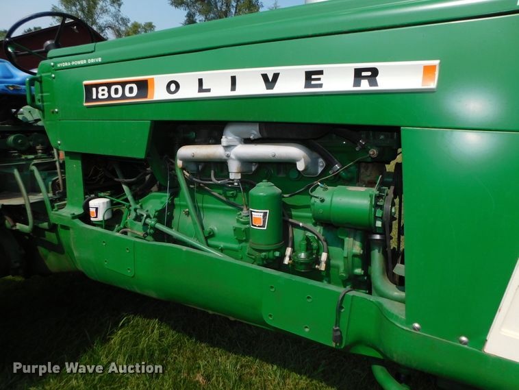 image for item DK8634 1963 Oliver 1800  tractor