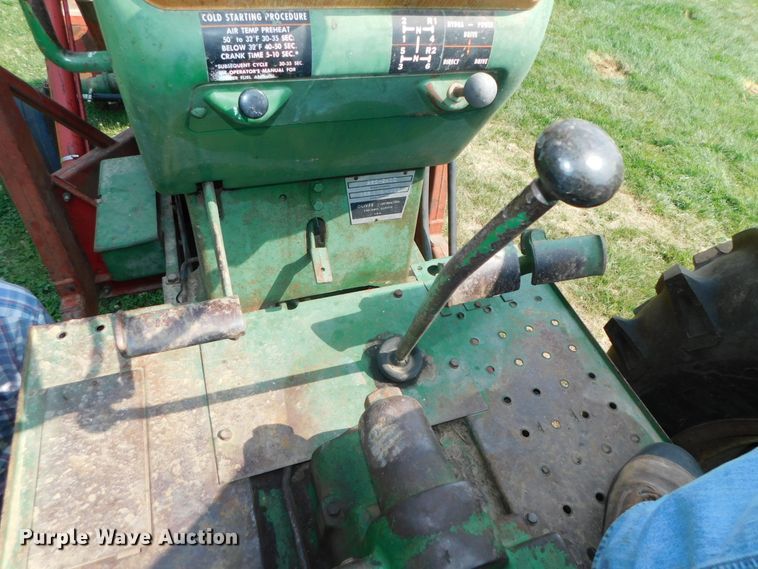 image for item DK8635 1966 Oliver 1850  tractor