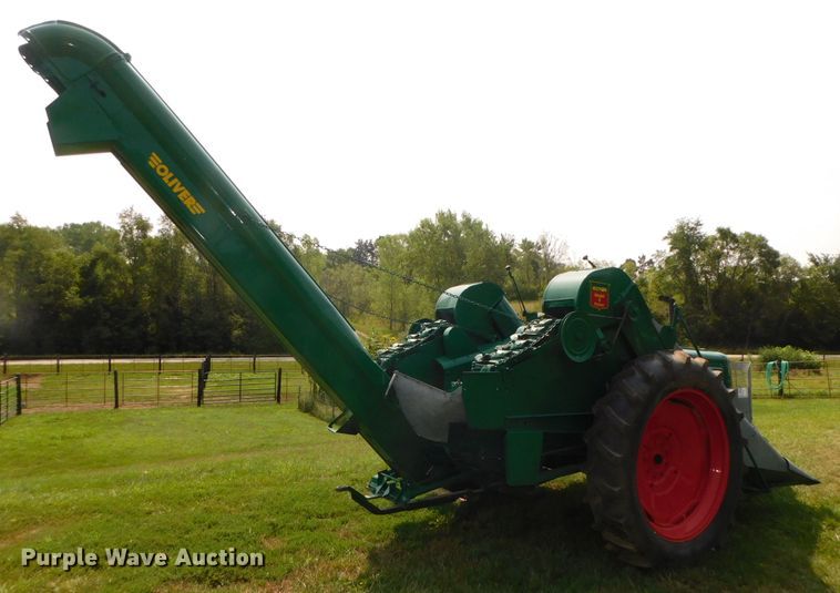 image for item DK8636 Oliver 70  tractor with Oliver Model 4 corn picker