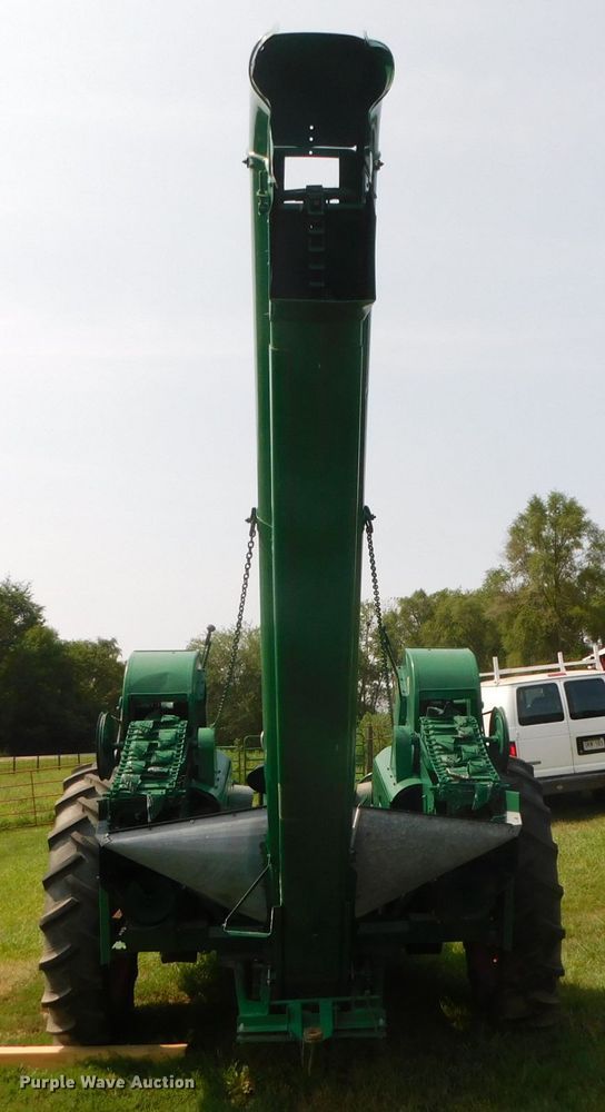 image for item DK8636 Oliver 70  tractor with Oliver Model 4 corn picker