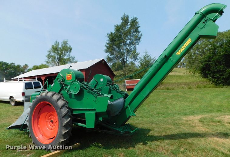 image for item DK8636 Oliver 70  tractor with Oliver Model 4 corn picker