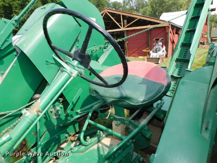 image for item DK8636 Oliver 70  tractor with Oliver Model 4 corn picker