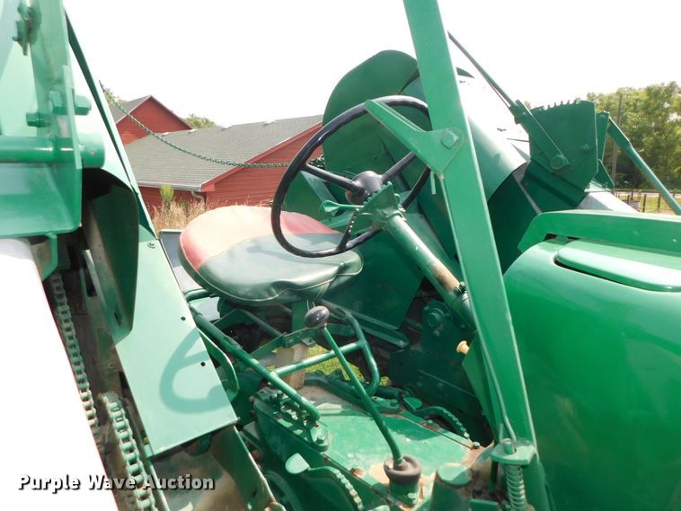 image for item DK8636 Oliver 70  tractor with Oliver Model 4 corn picker