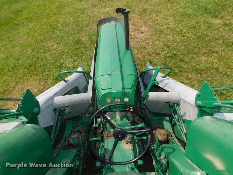 image for item DK8636 Oliver 70  tractor with Oliver Model 4 corn picker