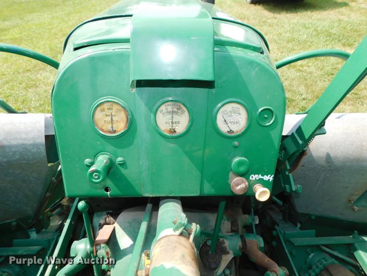 image for item DK8636 Oliver 70  tractor with Oliver Model 4 corn picker