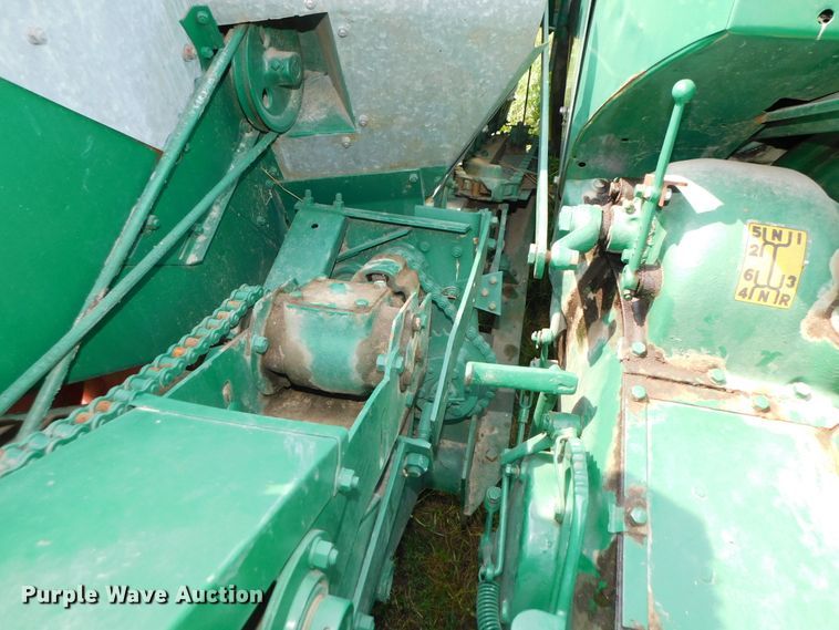 image for item DK8636 Oliver 70  tractor with Oliver Model 4 corn picker