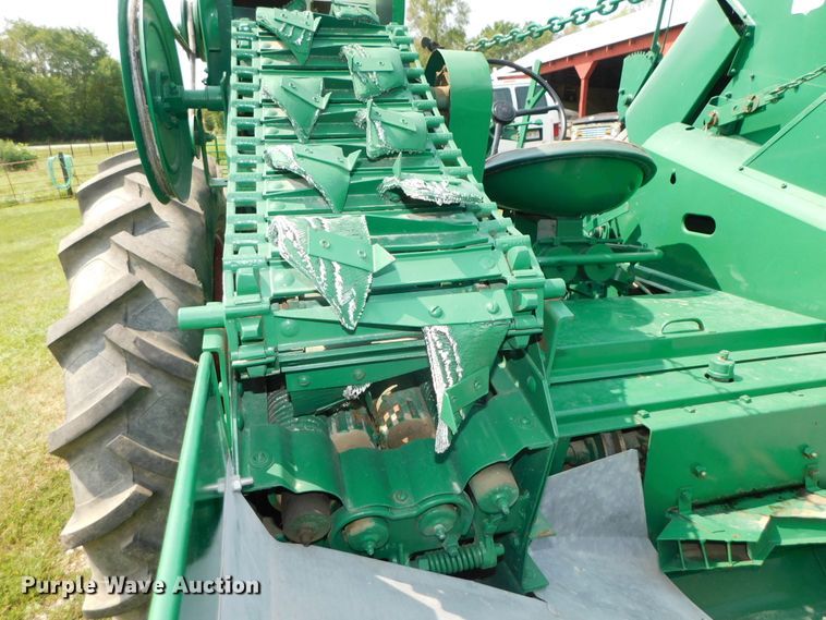 image for item DK8636 Oliver 70  tractor with Oliver Model 4 corn picker