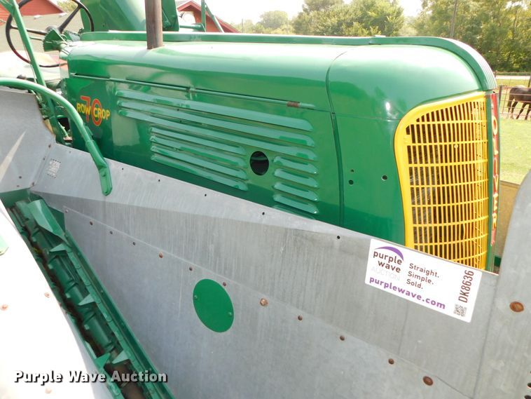 image for item DK8636 Oliver 70  tractor with Oliver Model 4 corn picker