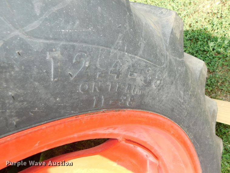 image for item DK8636 Oliver 70  tractor with Oliver Model 4 corn picker