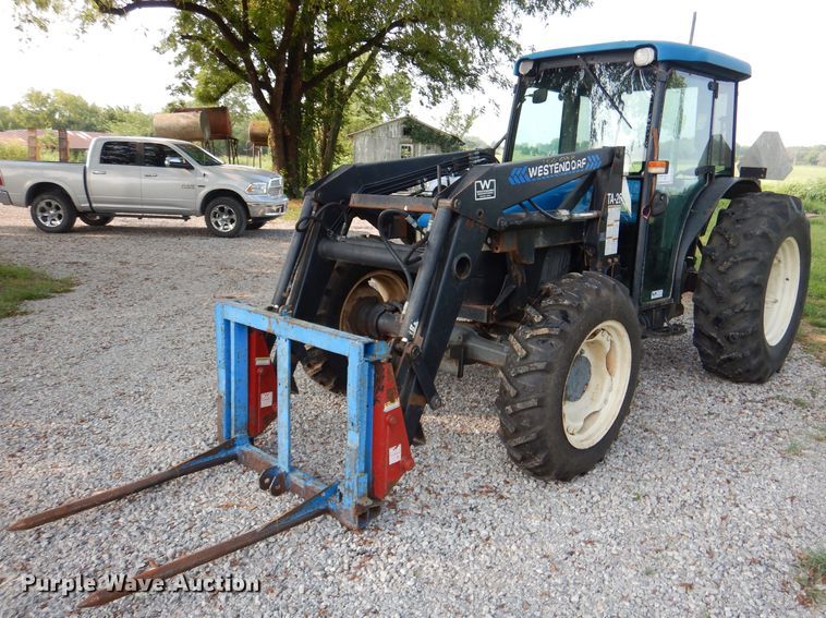 image for item DM1265 New Holland TN75S  MFWD tractor