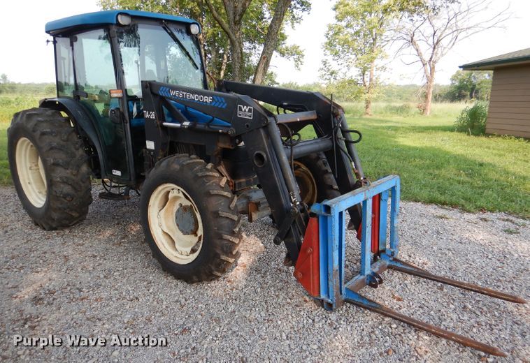 image for item DM1265 New Holland TN75S  MFWD tractor