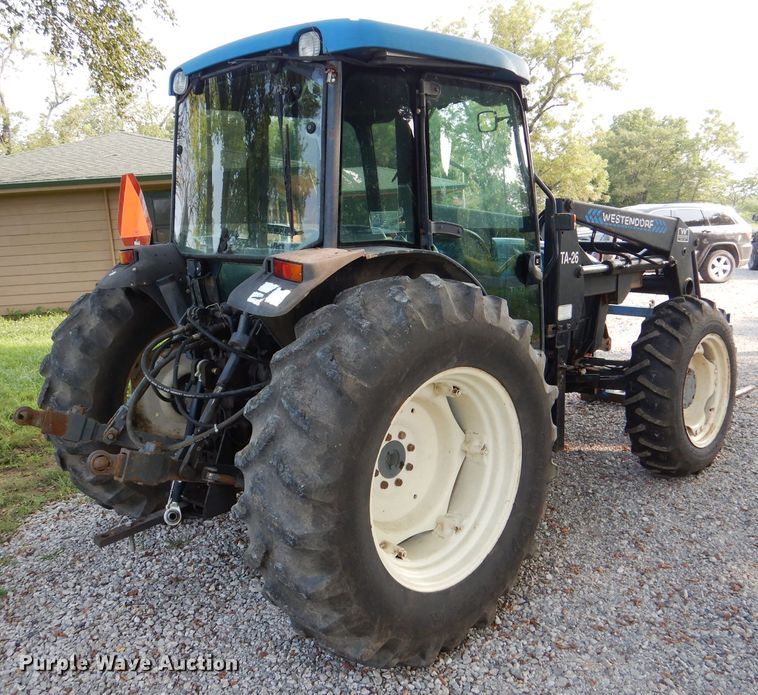image for item DM1265 New Holland TN75S  MFWD tractor