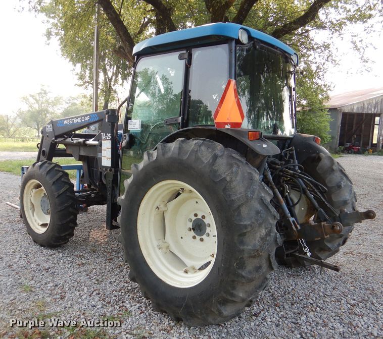 image for item DM1265 New Holland TN75S  MFWD tractor