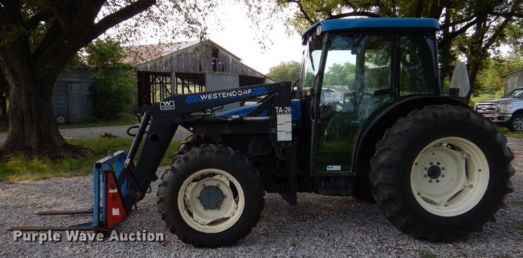 image for item DM1265 New Holland TN75S  MFWD tractor
