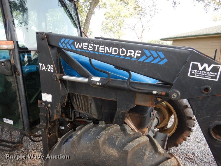 image for item DM1265 New Holland TN75S  MFWD tractor