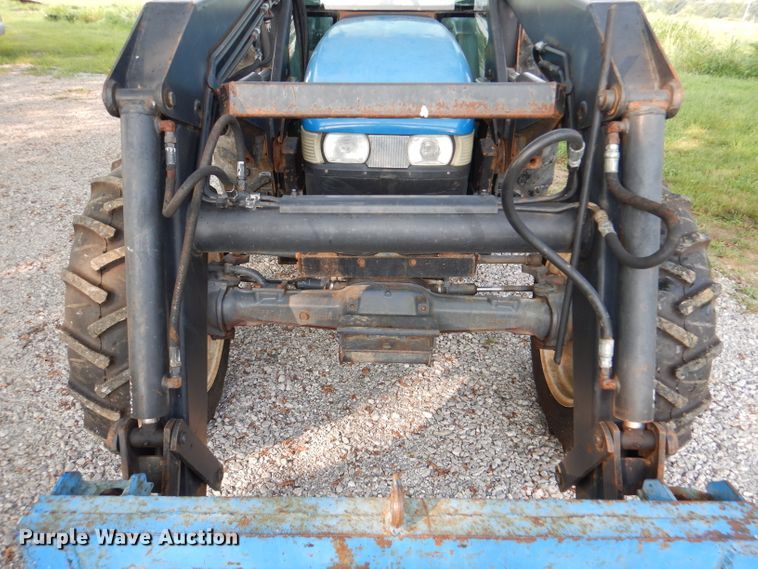 image for item DM1265 New Holland TN75S  MFWD tractor