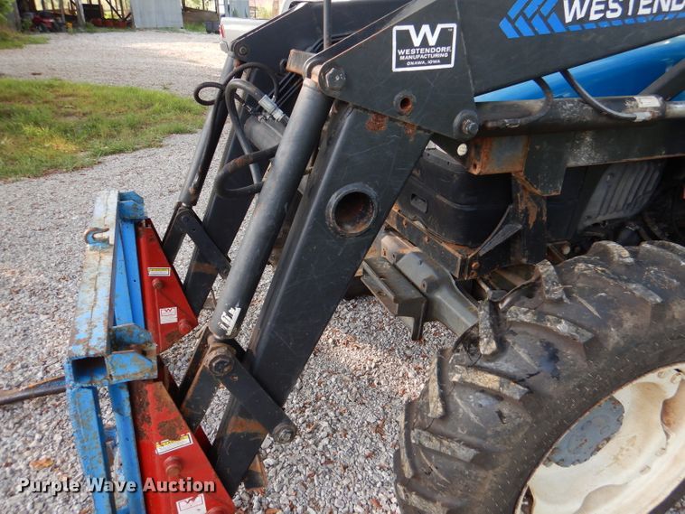 image for item DM1265 New Holland TN75S  MFWD tractor