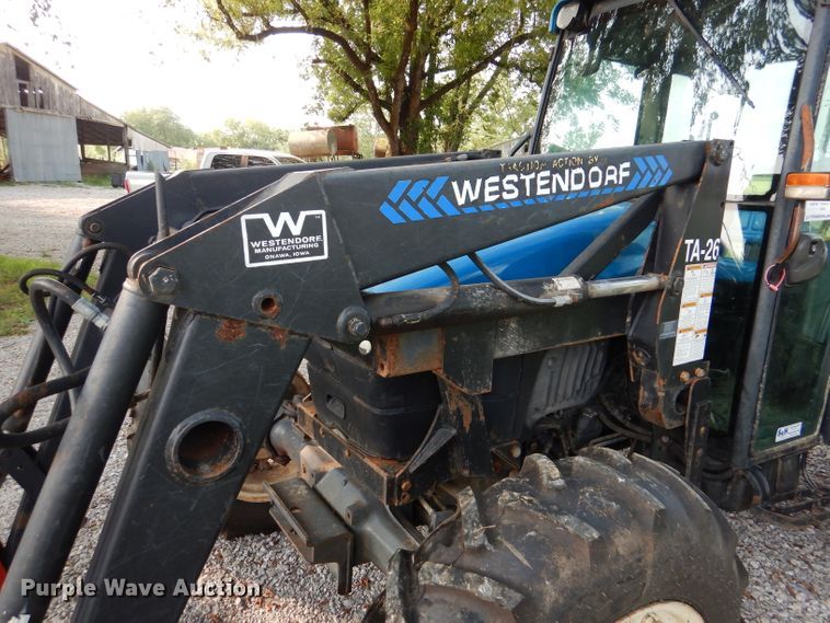 image for item DM1265 New Holland TN75S  MFWD tractor