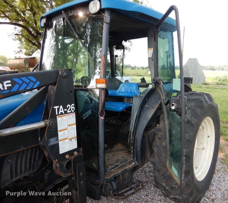 image for item DM1265 New Holland TN75S  MFWD tractor