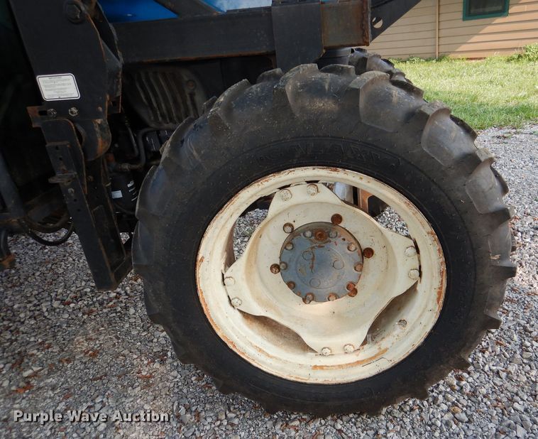 image for item DM1265 New Holland TN75S  MFWD tractor