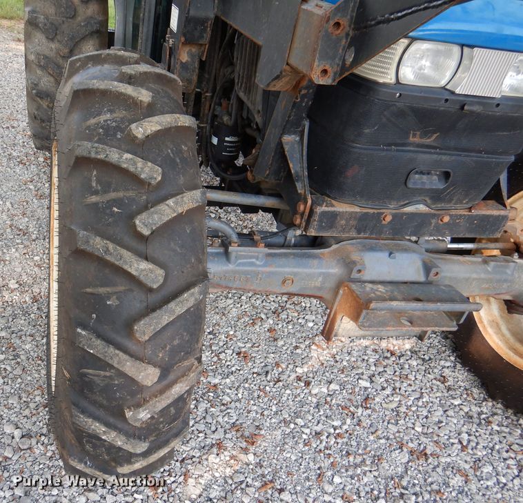 image for item DM1265 New Holland TN75S  MFWD tractor