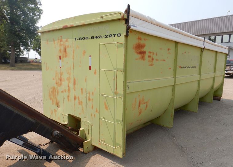 image for item IN9811 2003 CH TLR-1050  roll-off grain trailer