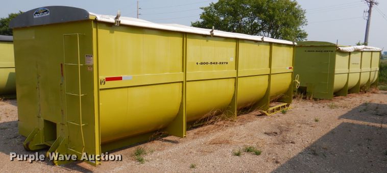 image for item IN9811 2003 CH TLR-1050  roll-off grain trailer